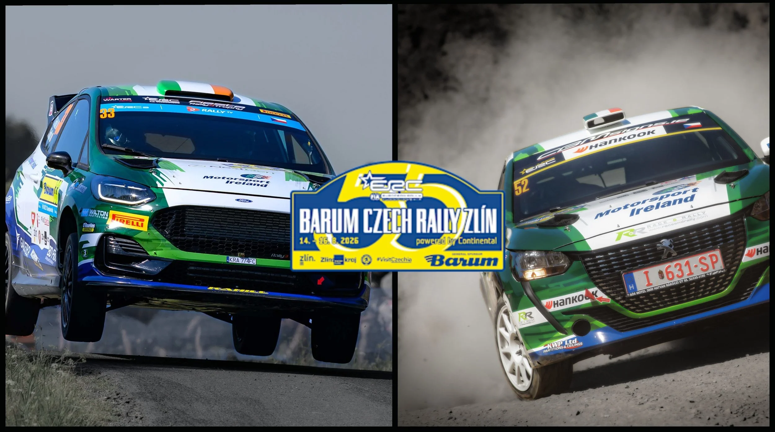 Rahill shines on Barum Rally as McBride claims season-best Junior ERC result