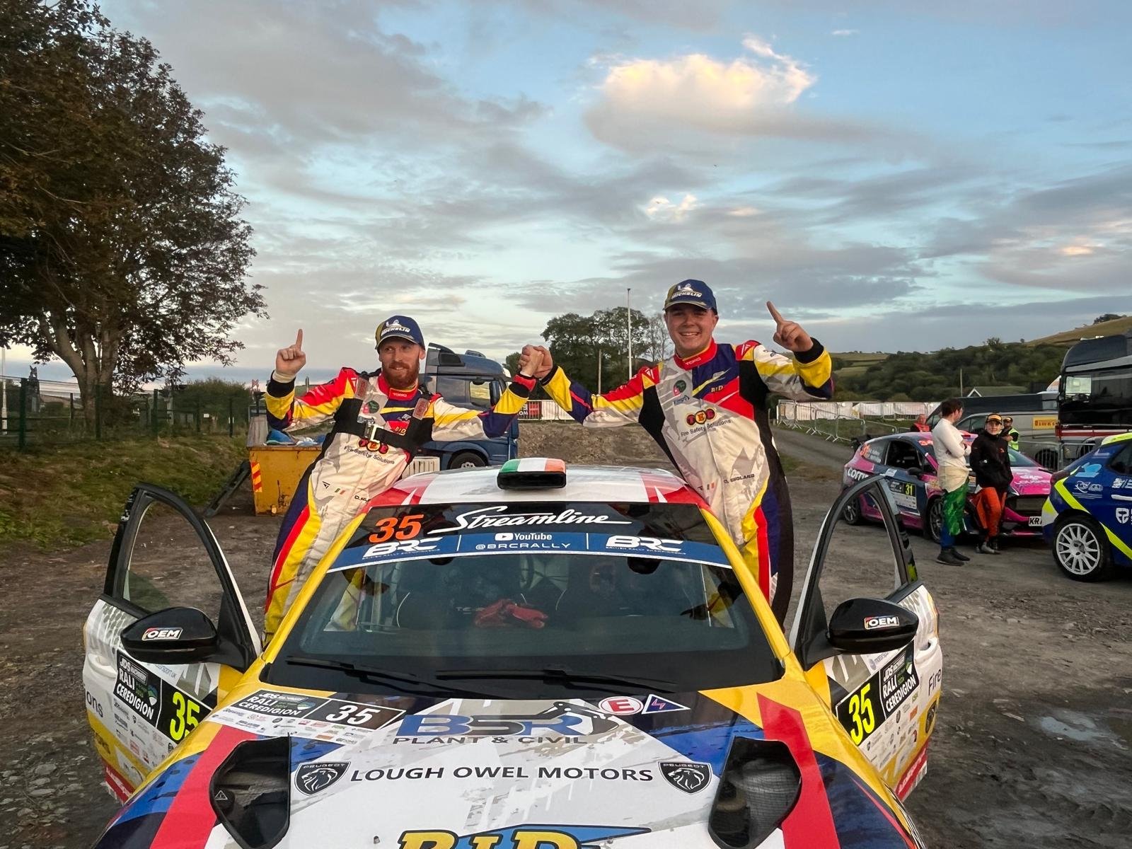 England and Mullen Claim Junior BRC Victory on Debut