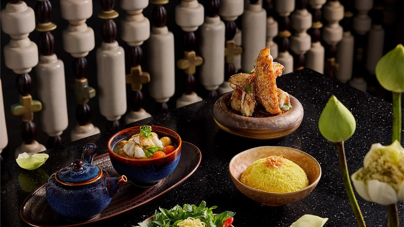 Lá&nbsp;Sen at Four Seasons Resort The Nam Hai Announces A Confident New Chapter in Contemporary Vietnamese Dining