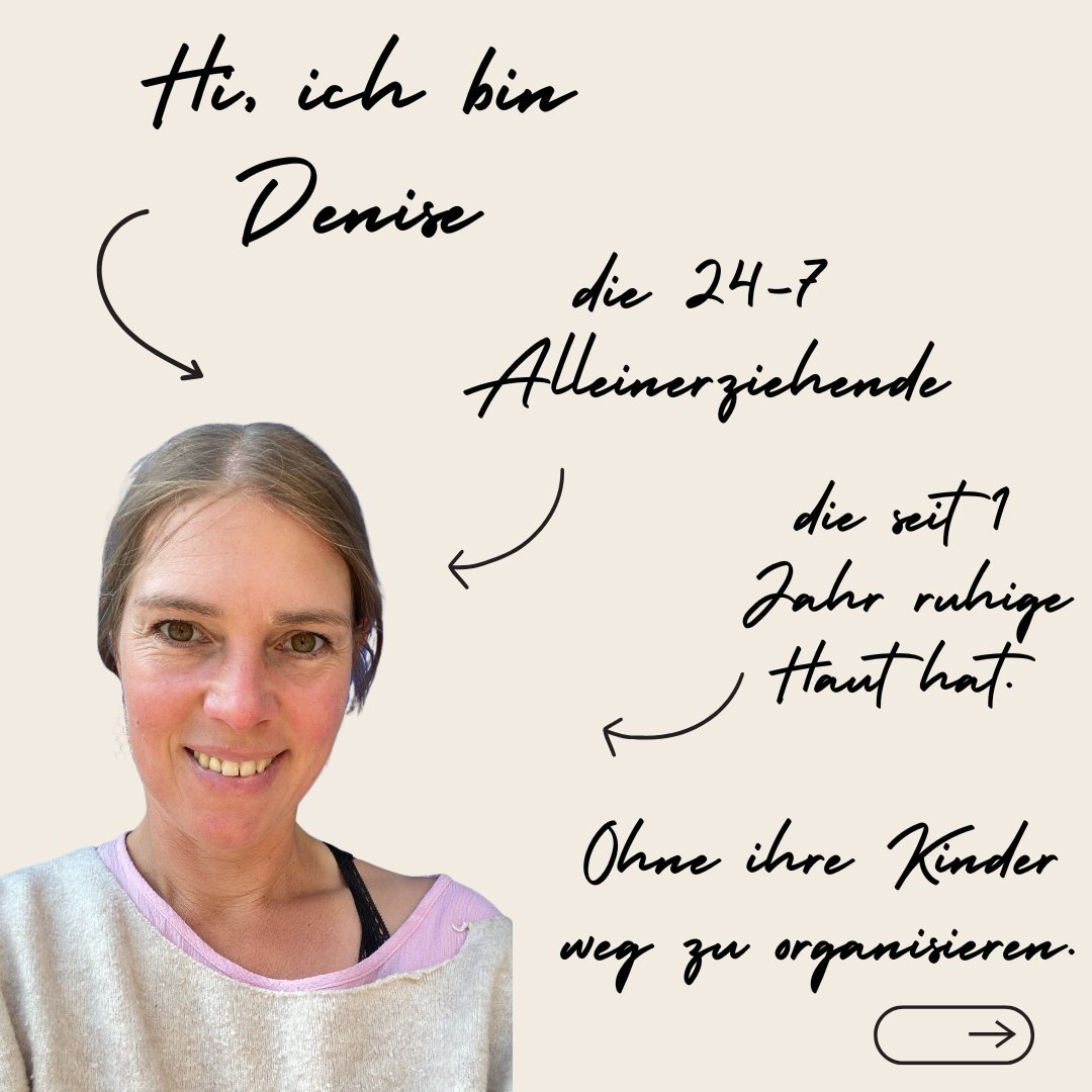 Wenn du neu hier bist &mdash; starte hier. 👇
Ich bin Denise. Funktionale Ern&auml;hrungsberaterin &amp; Quantum Mind Body Therapist&reg; ausgebildet von @hmiwellness. 
Ich begleite M&uuml;tter mit Haut-, Darm- und Hormonproblemen &mdash; oft mit Aut