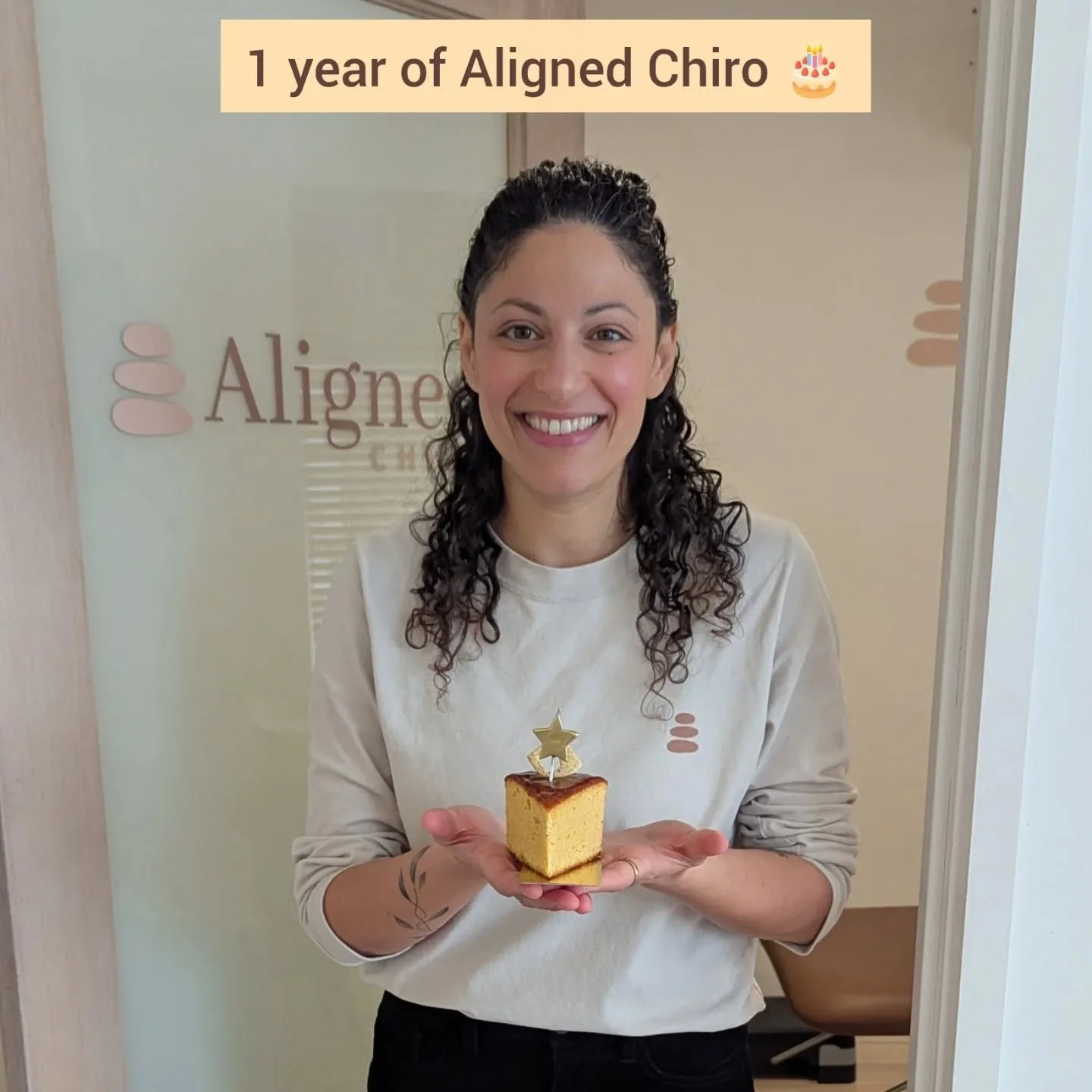 Today is Aligned Chiro's first birthday! 🎉

I&rsquo;m so grateful for your trust and support over the past year. It&rsquo;s been amazing to see so many of you experience improvements in your posture, mobility, and overall wellbeing.

Thank you for b