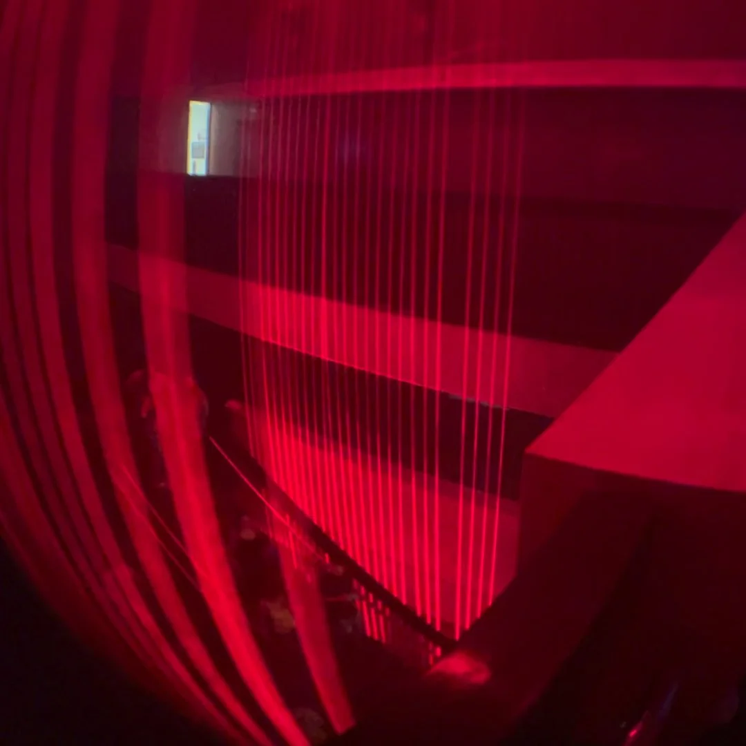 Light & laser effects at block party in Ivy Sydney