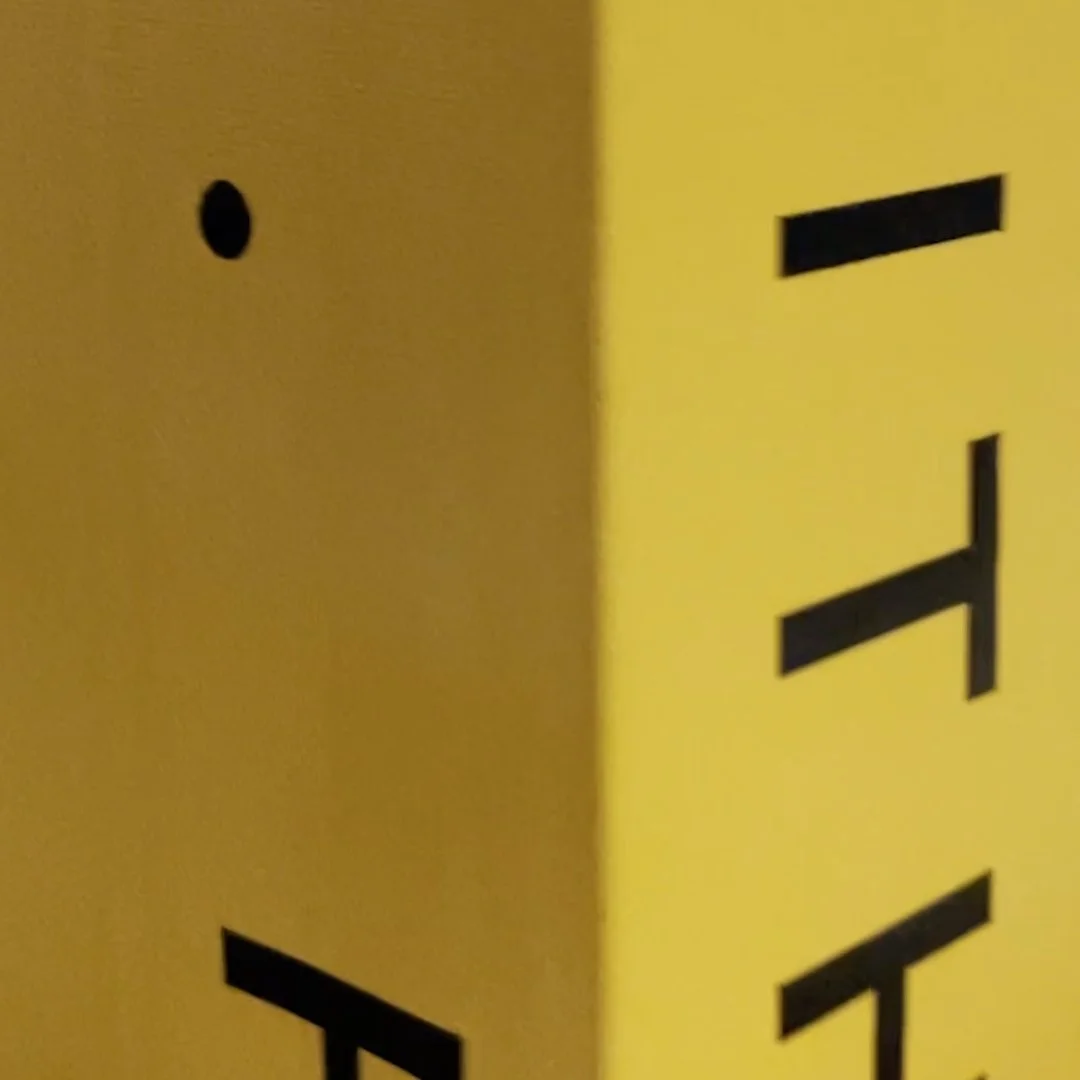 Close-up of a book during an event at the distillery in Sydney