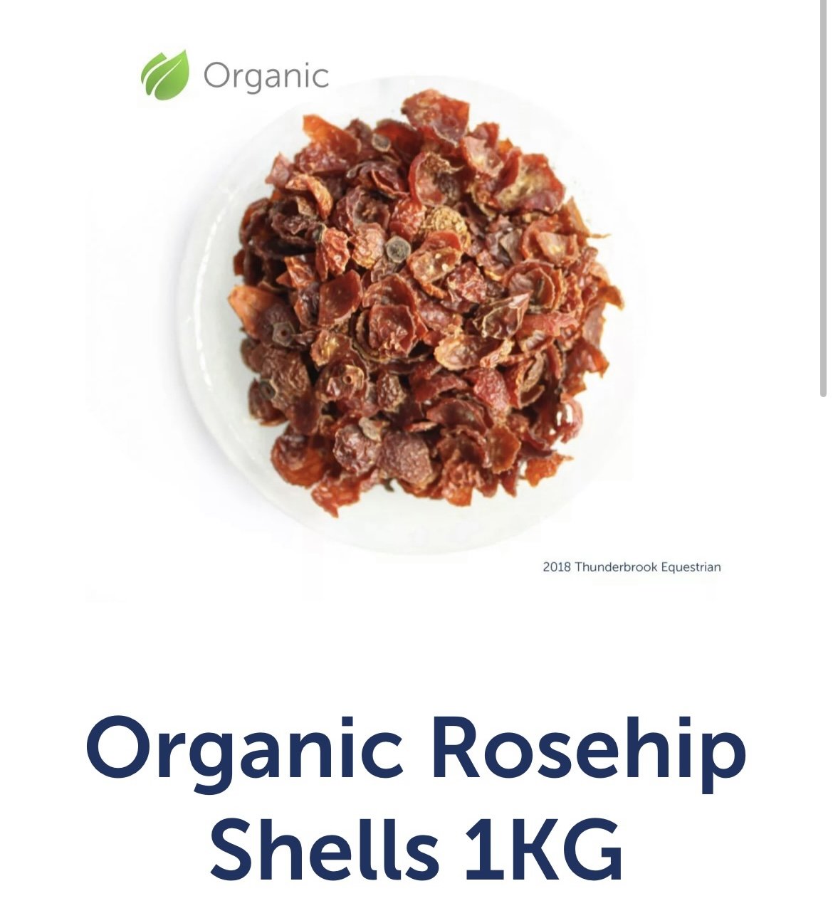 Organic Rose Hip Shells