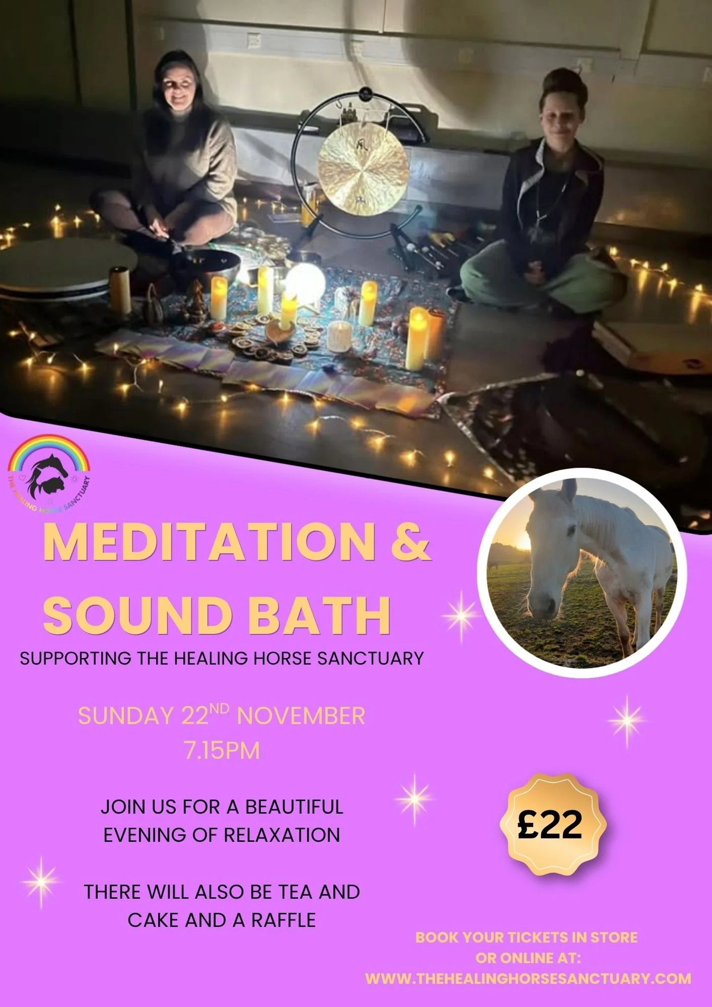 Meditation and Sound Bath — The Healing Horse Sanctuary
