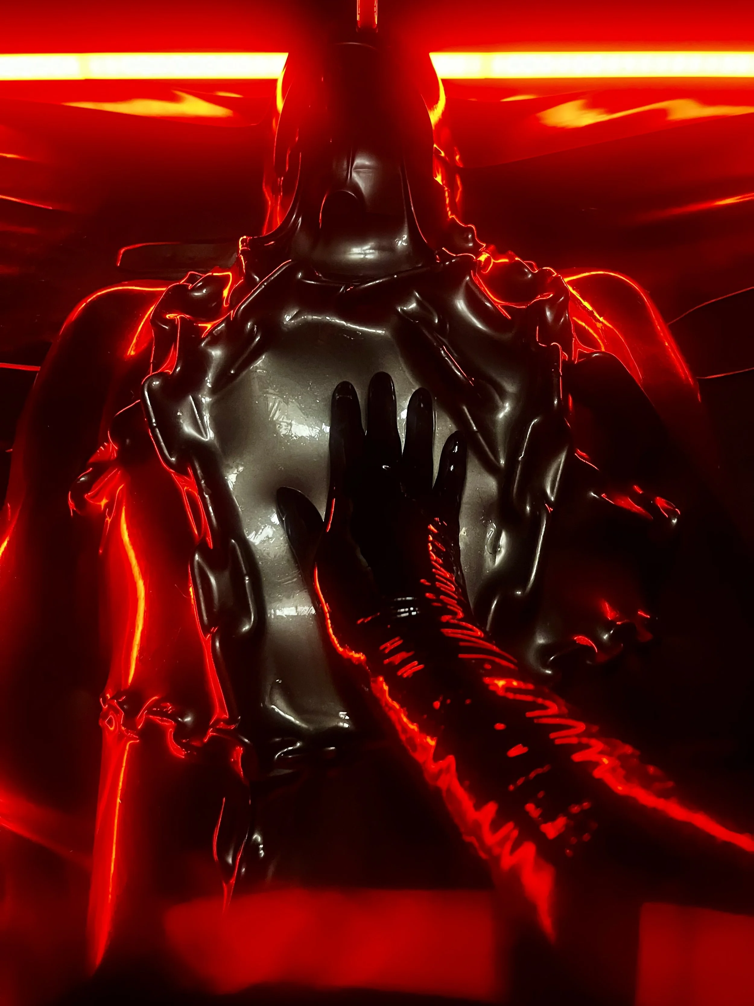 A logo with the word 'LOYALFANS' and a slogan 'Connecting Fans & Creators', featuring a large check mark made up of small images of people, with a blurred background of white lights.