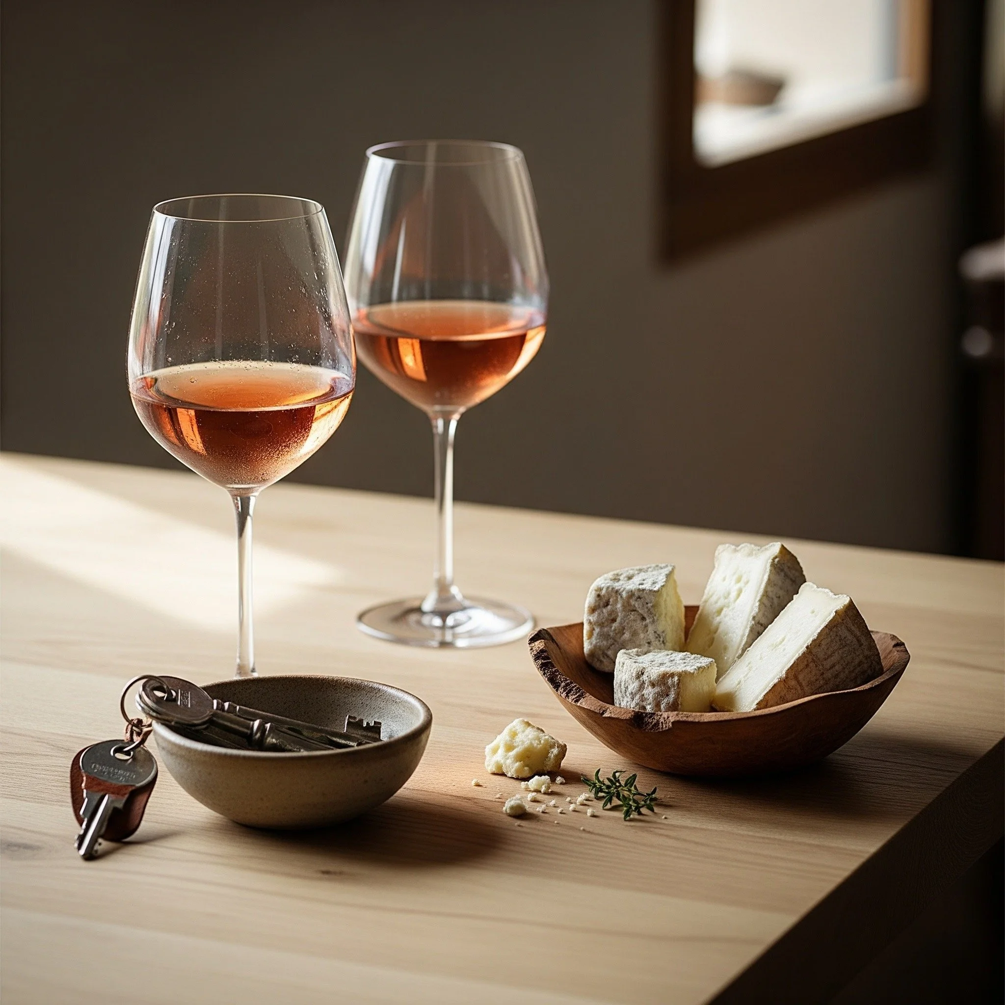 They&rsquo;ve only been away a few weeks, yet the warm welcome home feels deliberate and instantly charming.

A perfect bottle chilling. Something unique and seasonal waiting to snack on. A few gorgeous additions to the cellar for this weekend&rsquo;