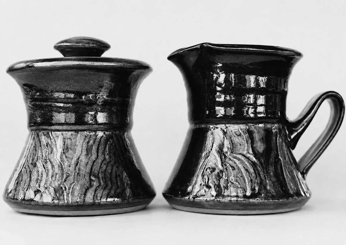 Sugar Bowl & Jug