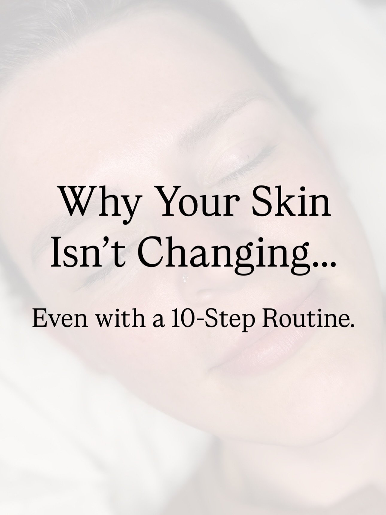 If your skincare drawer is full but your skin still isn&rsquo;t glowing&hellip;

You&rsquo;re not alone.

The truth is: guesswork won&rsquo;t change your skin.

That&rsquo;s why I&rsquo;ve created a no-downtime, needle-free treatment to help your ski