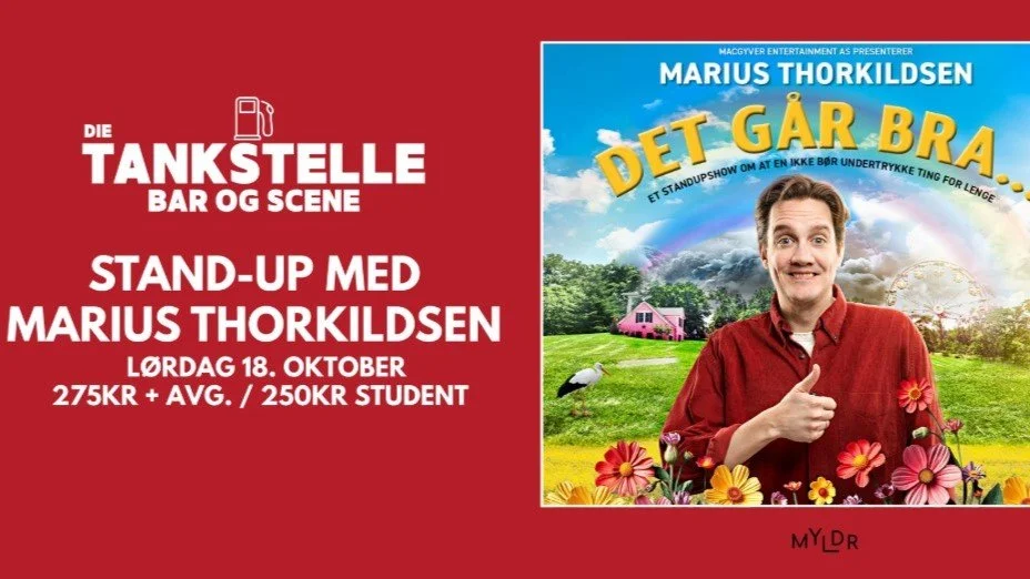 Stand-Up med Marius Thorkildsen