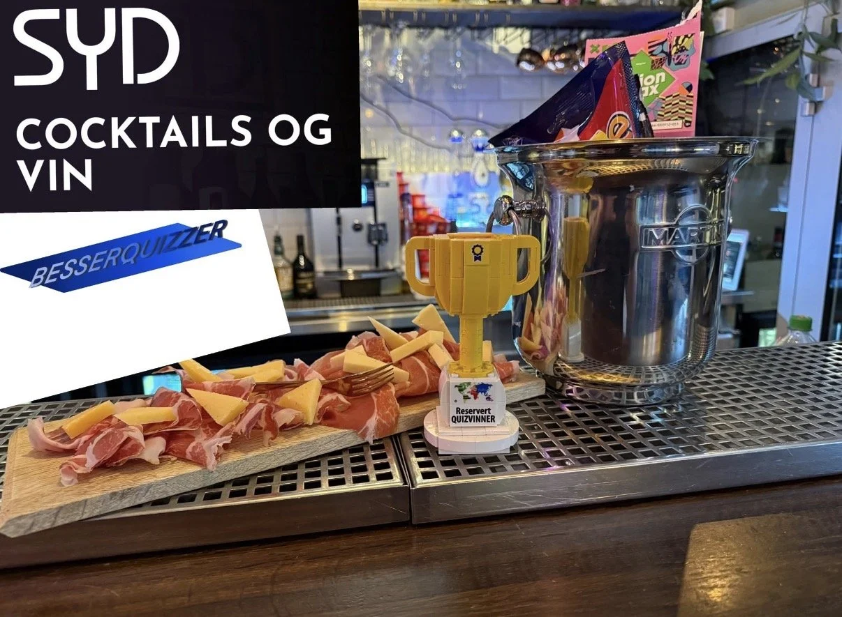 Fredagsquiz med Besserquizzer Kristian og Syd Wine and Cocktails