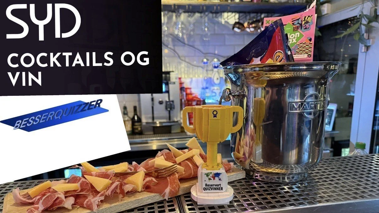 Quizkveld med Besserquizzer Kristian og Syd Cocktails &amp; Wine
