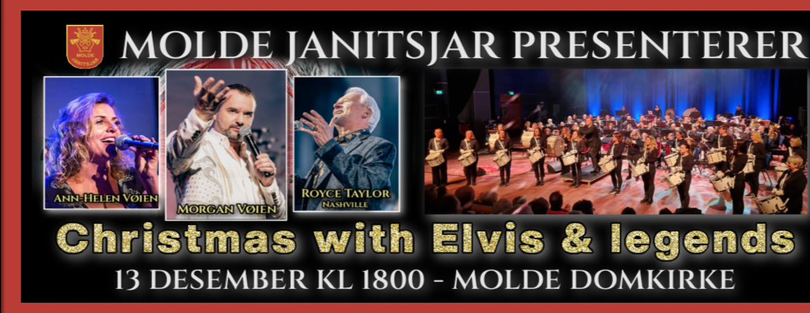 Christmas with Elvis & Legends - Molde Janitsjar med band og vokalister 