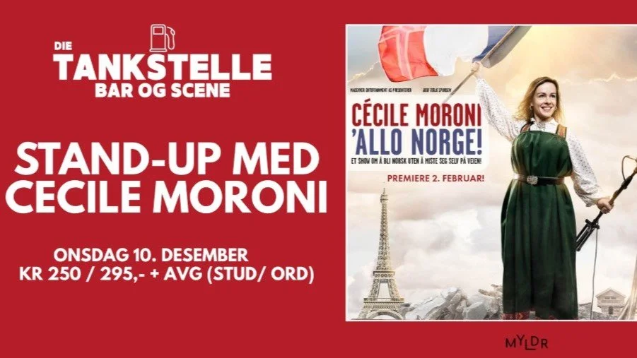STAND-UP MED CÈCILE MORONI