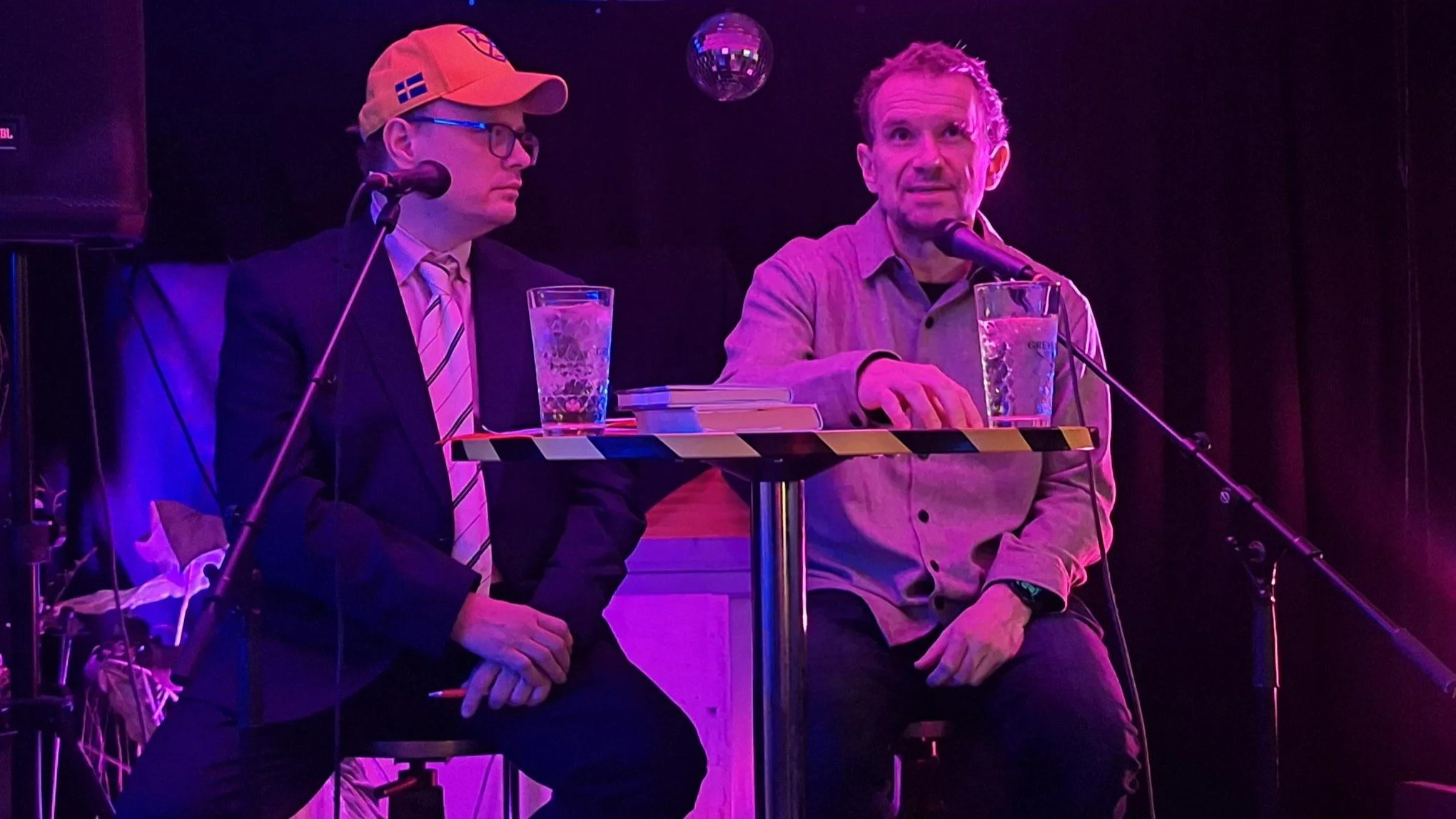 Hyggelig time med Endre Ruset og Arild Stavrum