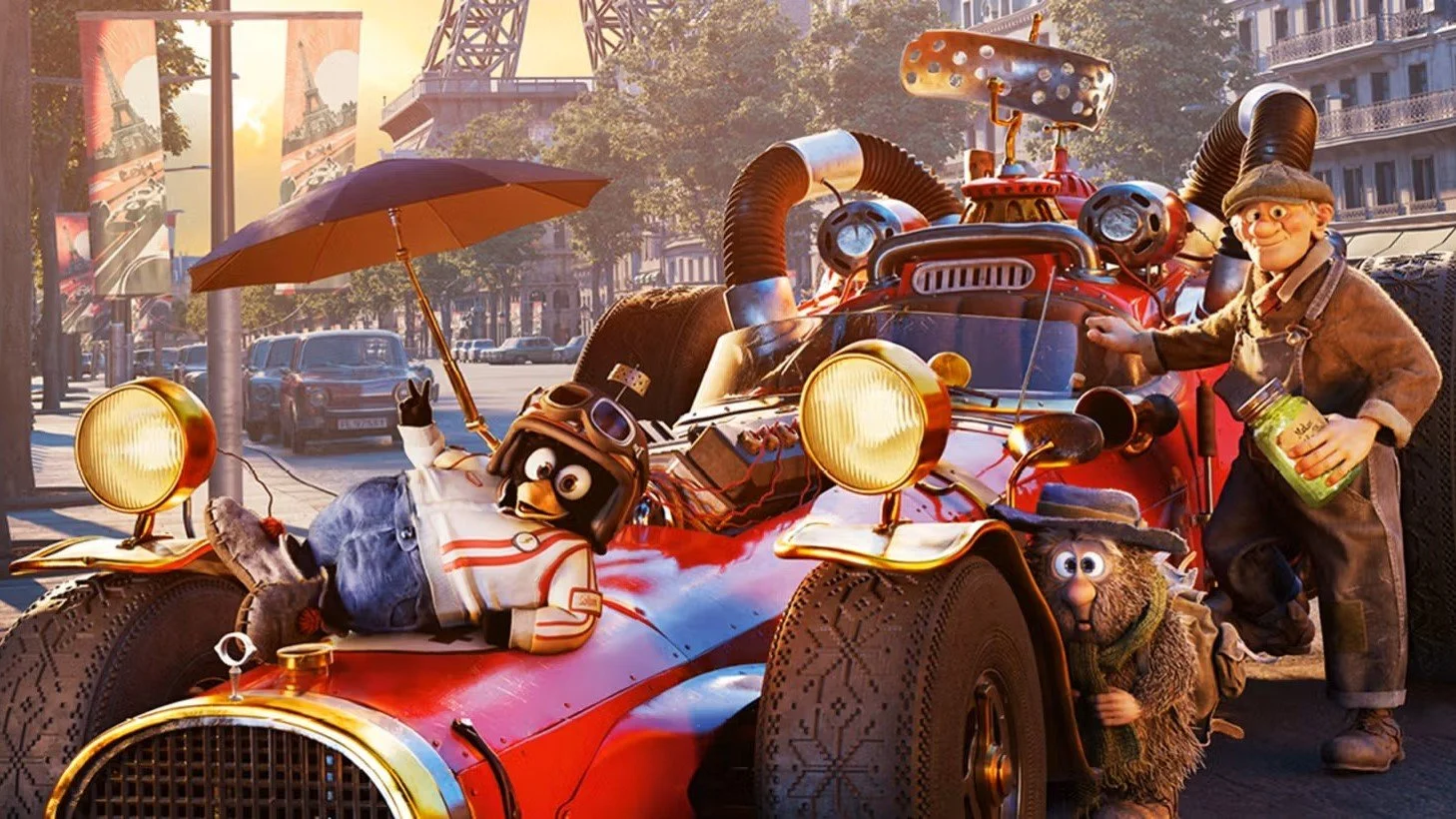 Kinopremiere: Flåklypa - Fra Paris til Pyramidene