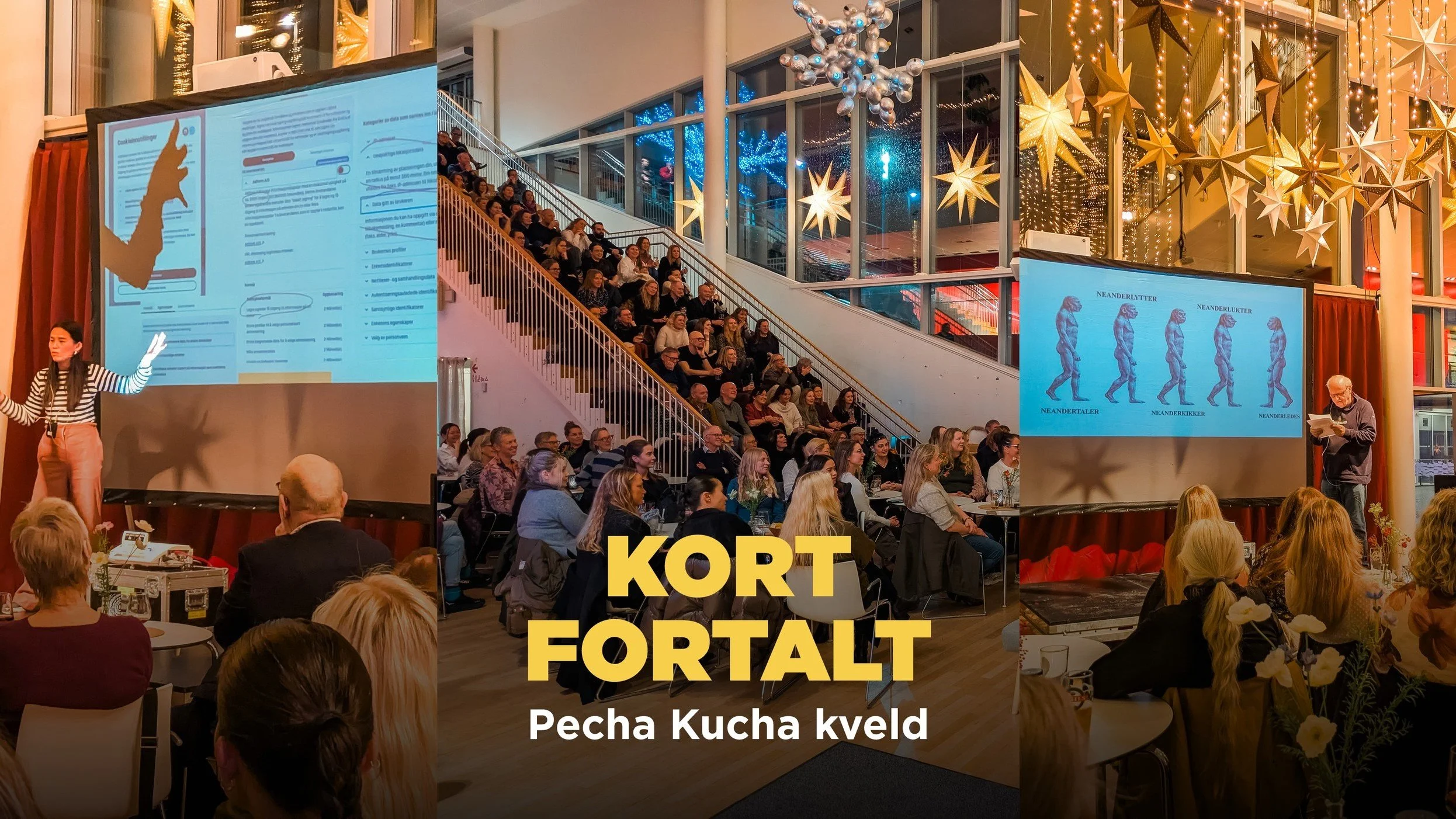 Kort fortalt - Pecha Kucha på Plassen
