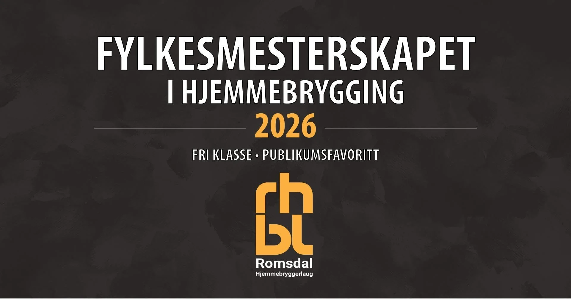 Fylkesmesterskapet i Hjemmebrygging 2026