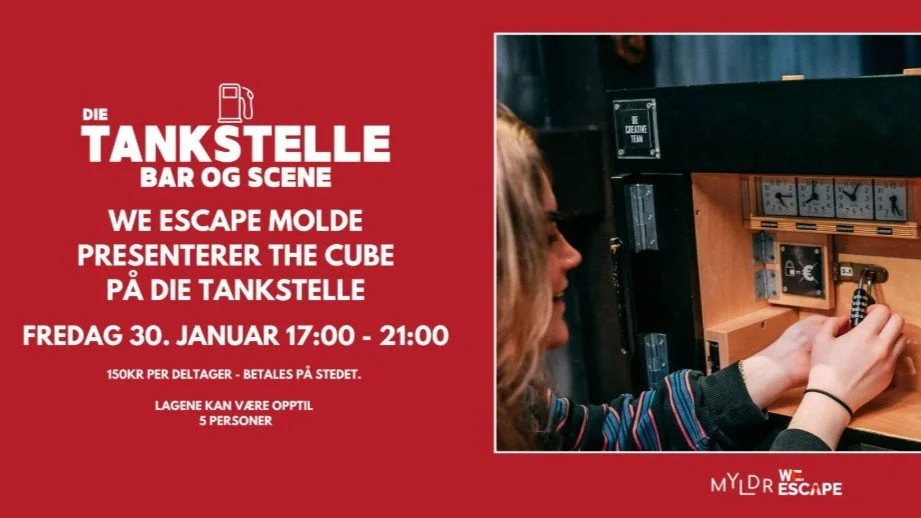 We Escape presenterer The Cube på Die Tankstelle