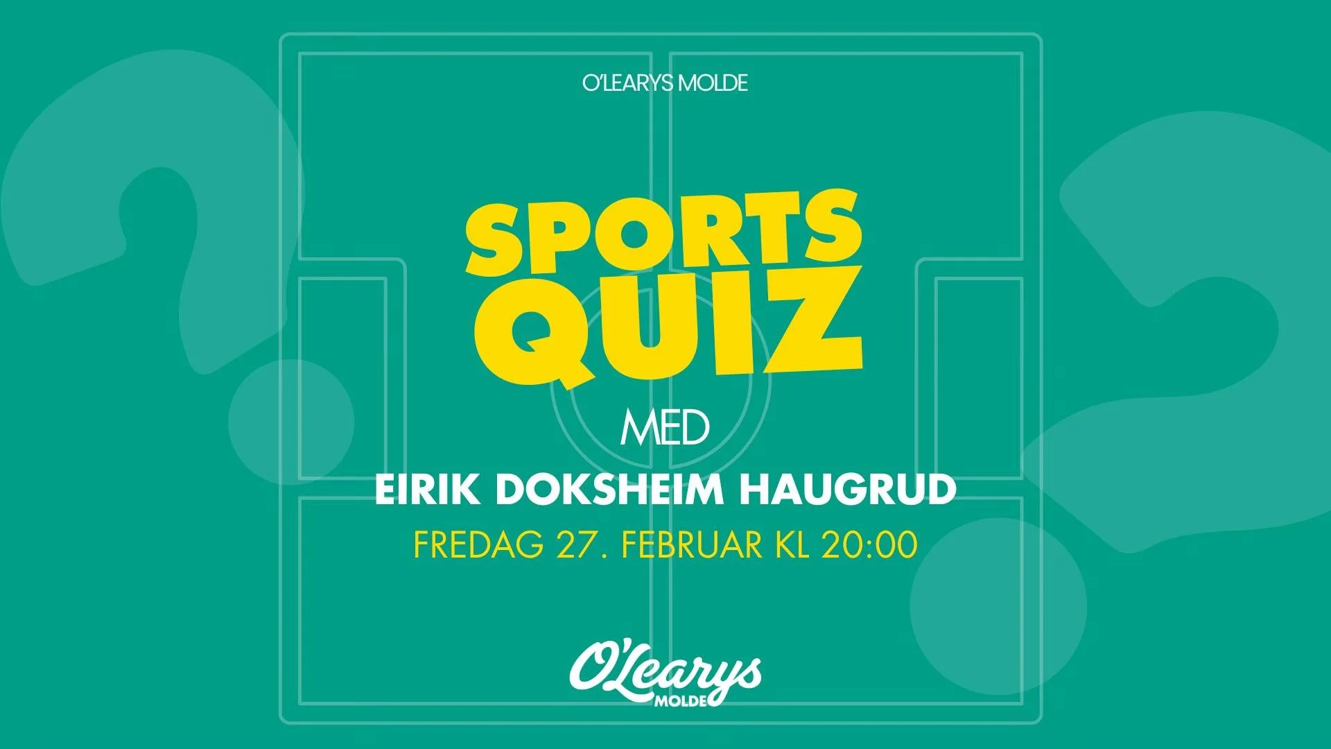 Sportsquiz på O`LEarys