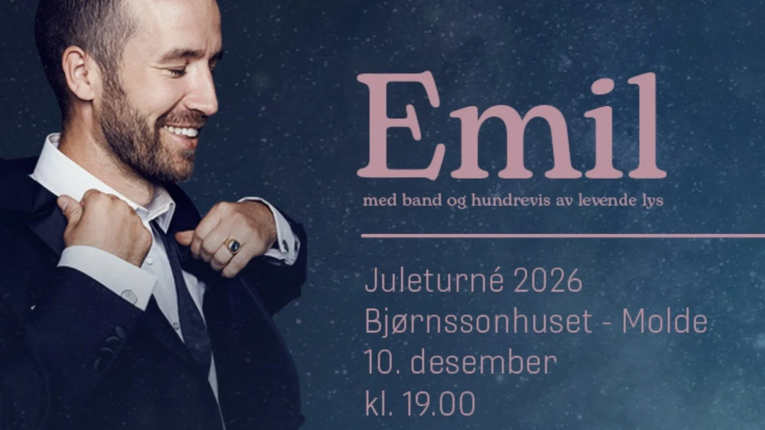 Midnatt - en julekonsert med Emil Solli Tangen