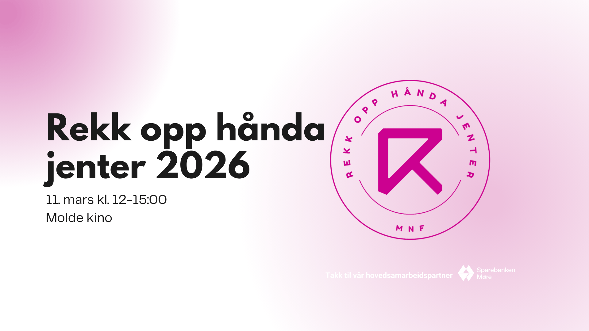 Rekk opp hånda jenter 2026