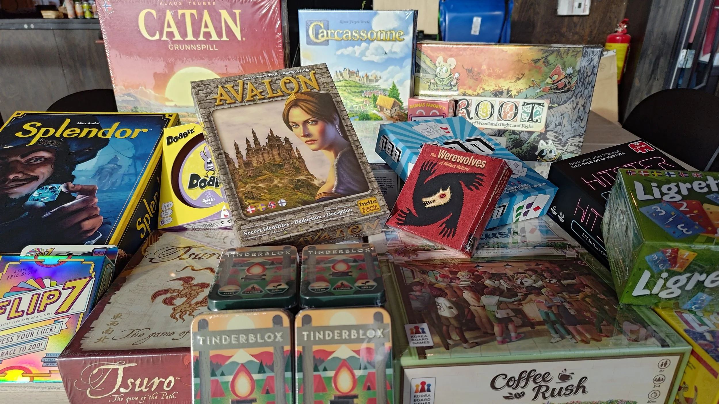 Brettspelkveld på Storlihytta 