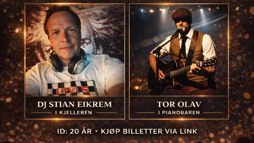 Disko Rød Bare Blå