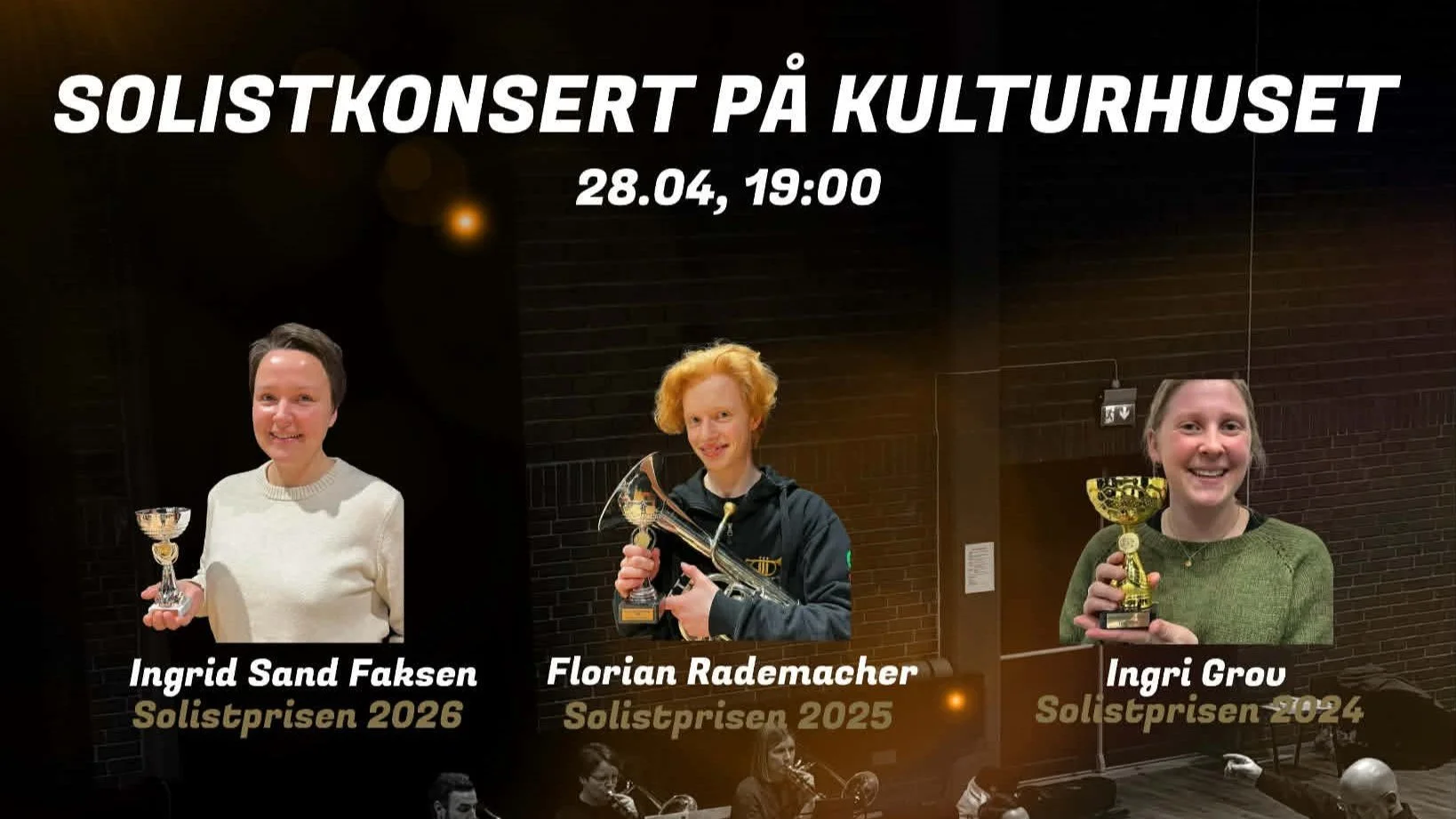 Solistkonsert med Molde Brass Band 