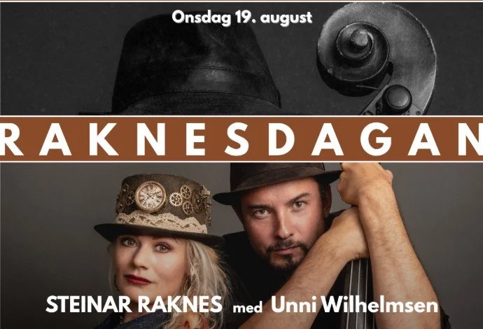 Raknesdagan: Unni Wilhlemsen og Steinar Raknes