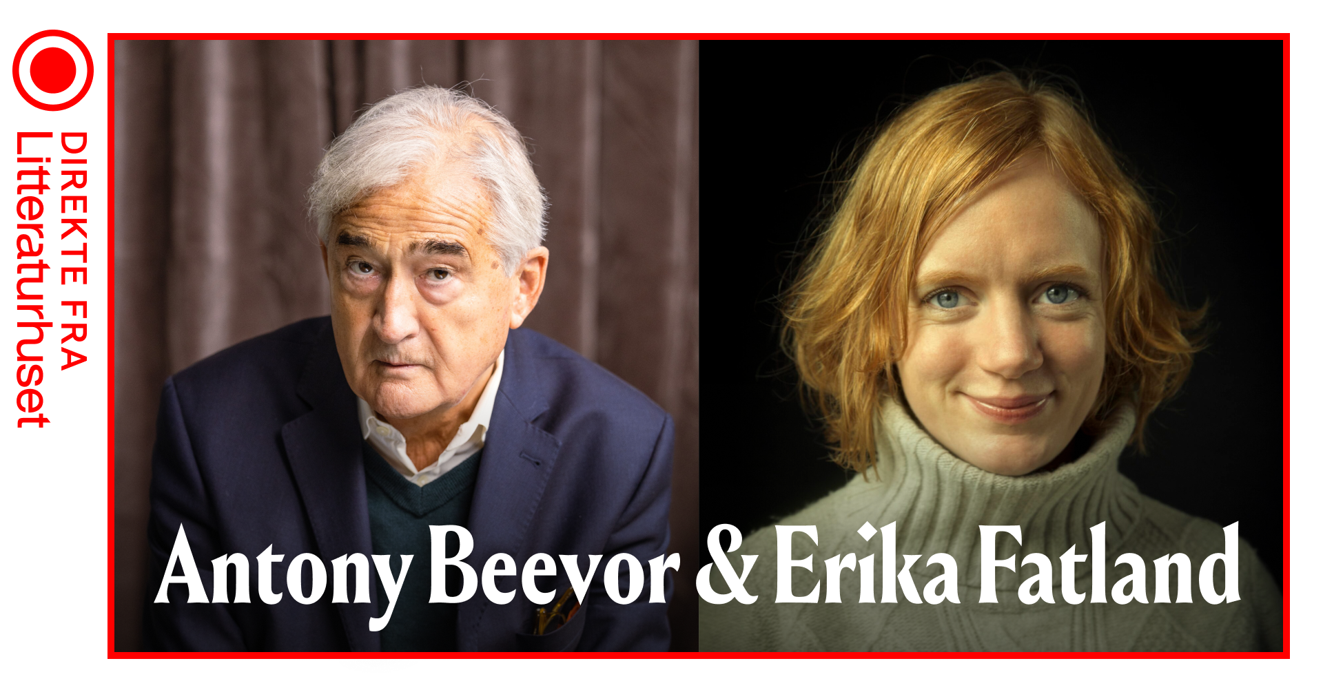 Direkte fra Litteraturhuset: Antony Beevor