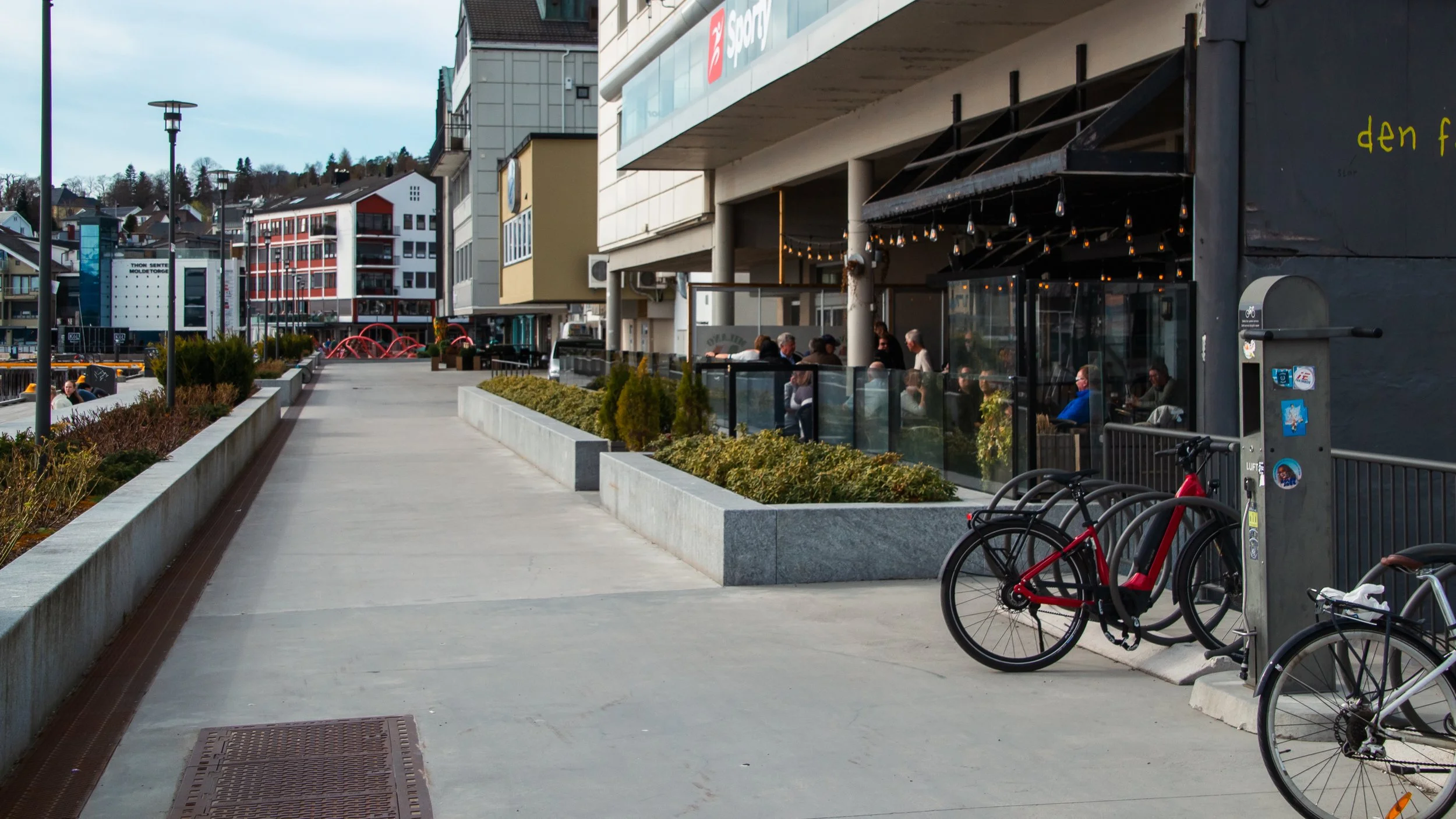 Lav prisvekst på Moldes utepils siste to årene