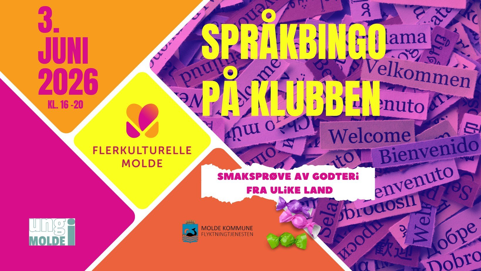 Språkbingo på Klubben!