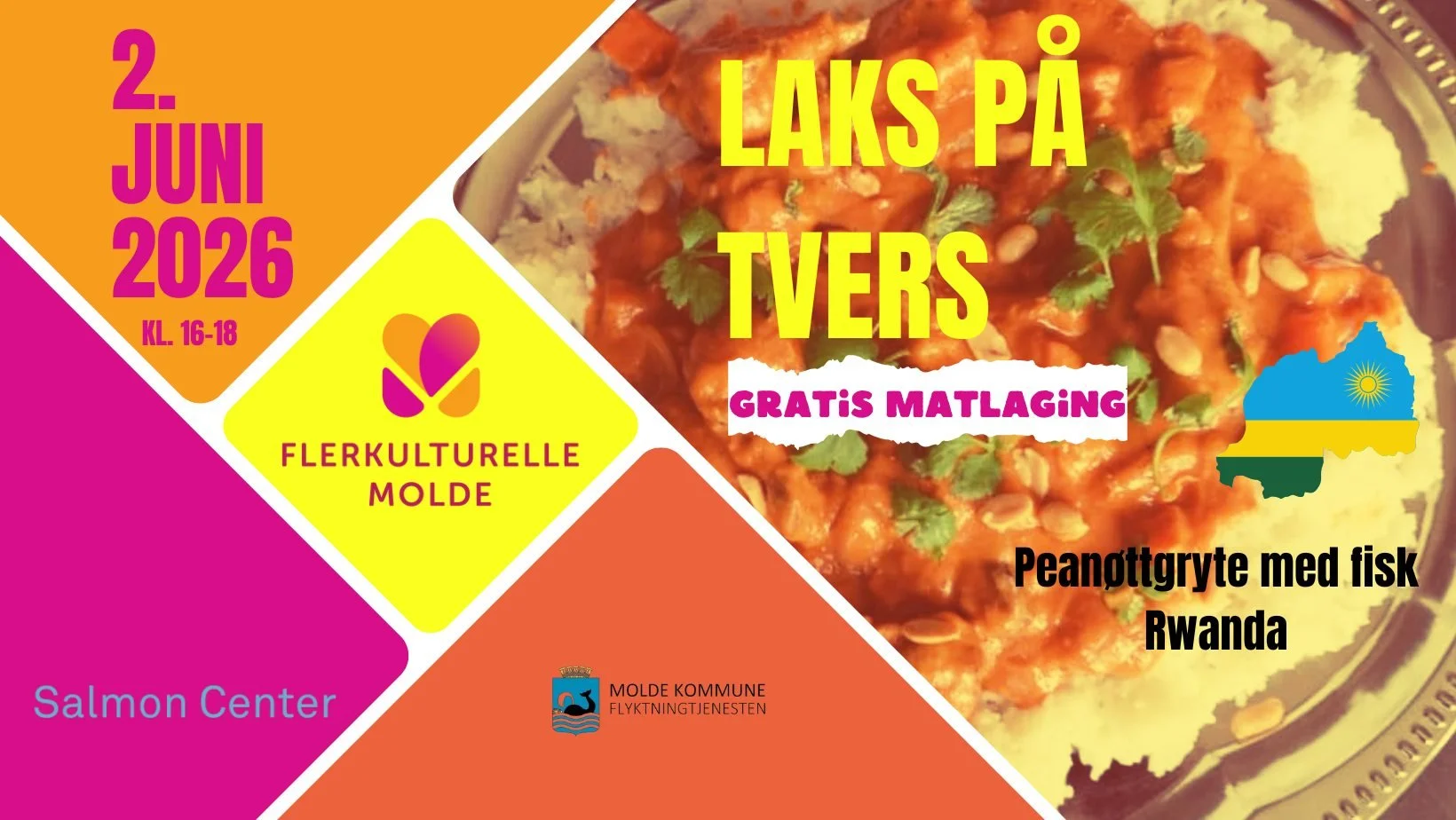 Laks på tvers md Edyssa Mihana