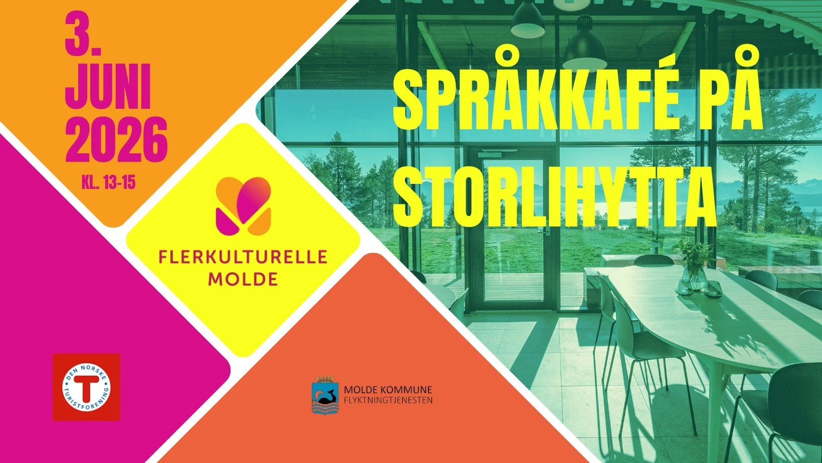 Språkkafé på Storlihytta