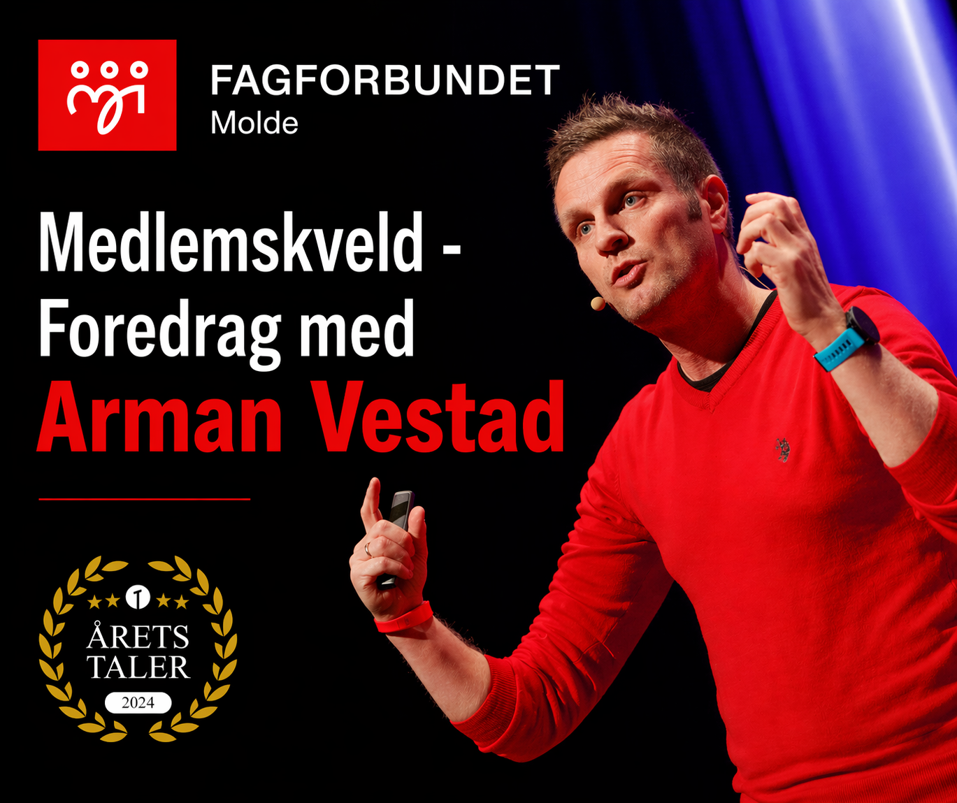 Foredrag med Arman Vestad