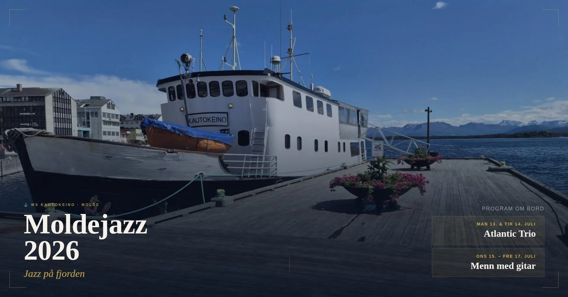 Moldejazz på MS Kautokeino!