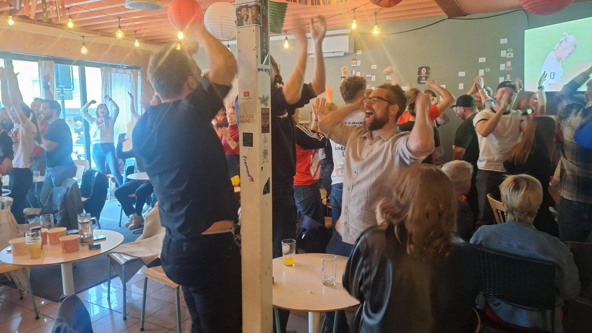 Brasil - Norge: I dag viser “alle” i Molde VM-fotball