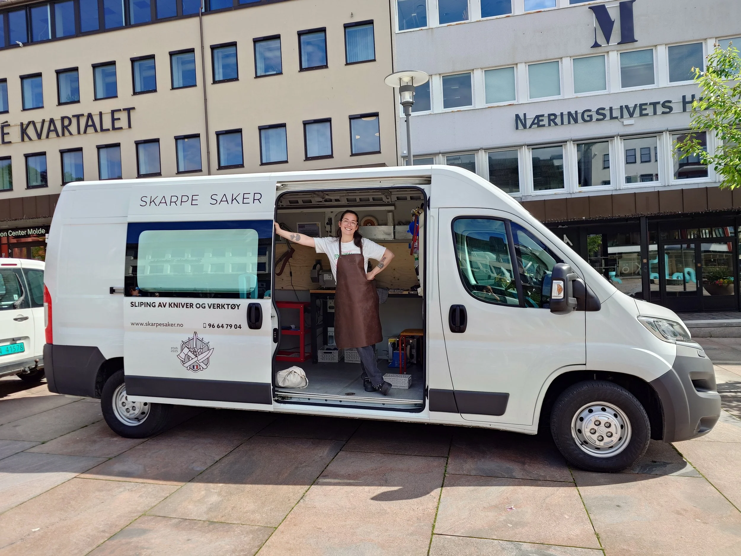 Knivsliping på Torget!