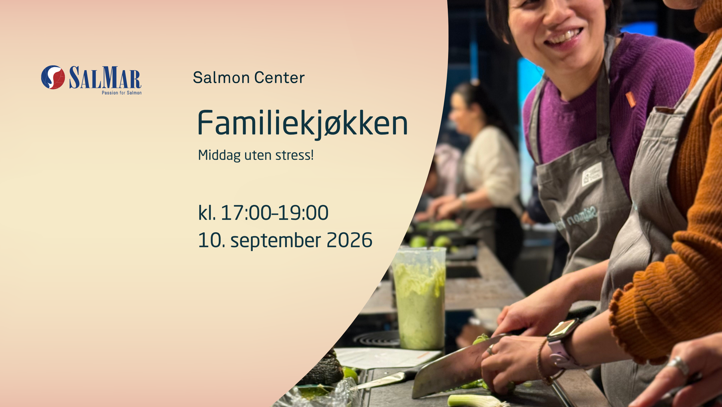 Familiekjøkken- Middag uten stress! (påmelding) 