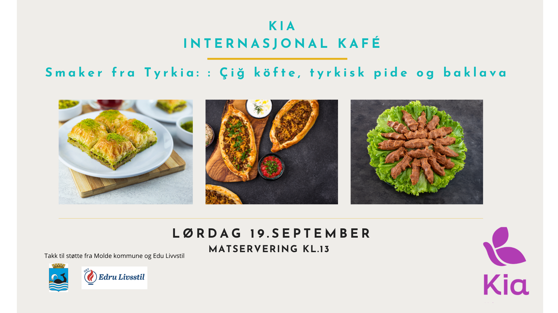 Internasjonal kafé - Smaker fra Tyrkia