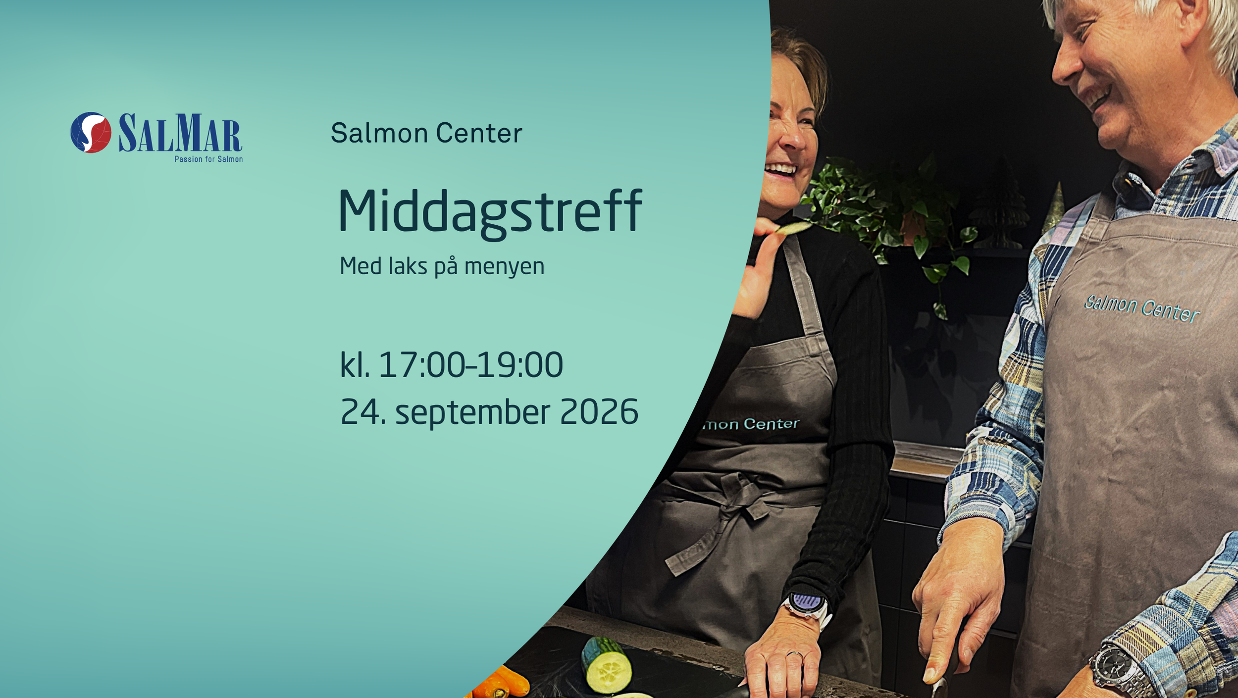 Middagstreff - Med laks på menyen
