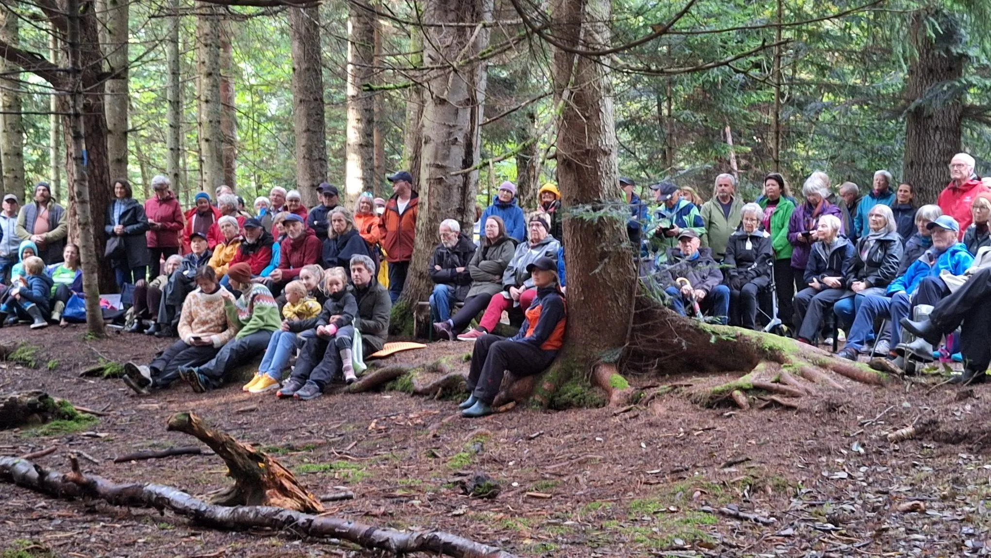 Kultur for skogen trakk bra med  folk