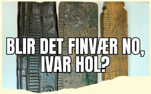 BLIR DET FINVÆR NO, IVAR HOL? 