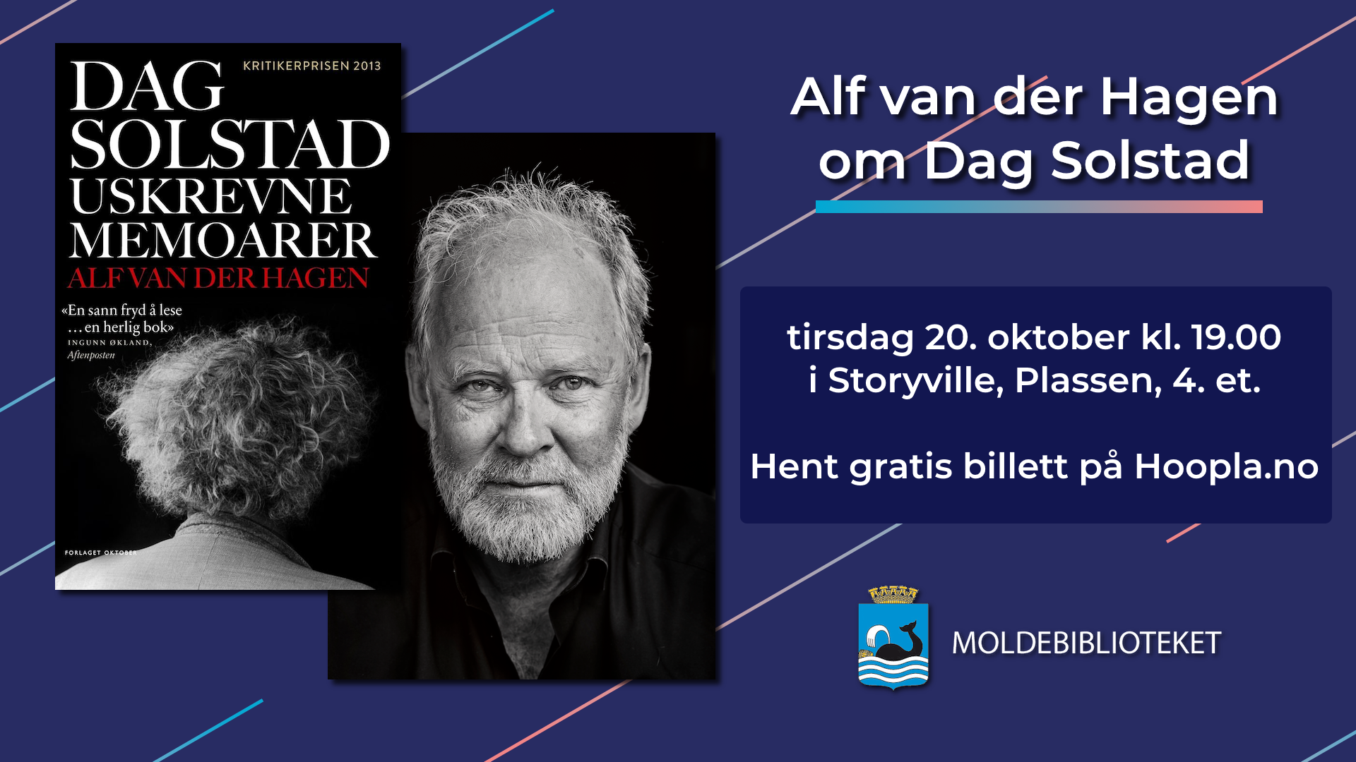 Alf van der Hagen om Dag Solstad 