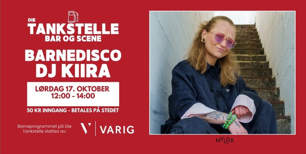 Barnedisco med DJ Kiira
