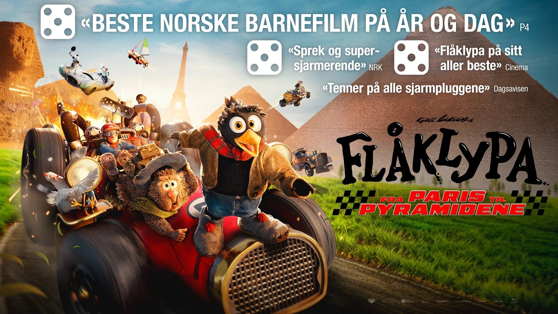 Utekino: Flåklypa - Fra Paris til Pyramidene