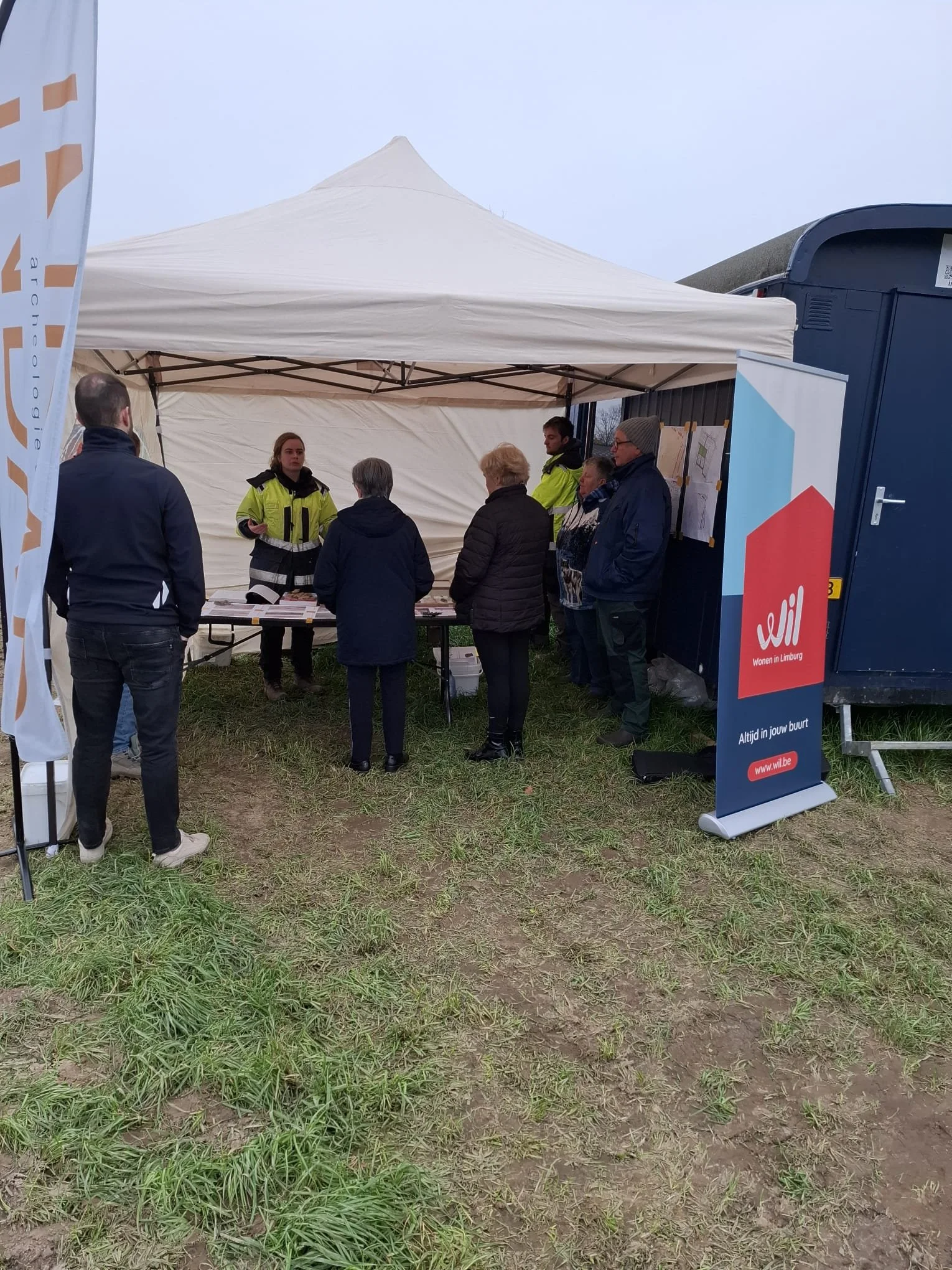 Kijk namiddag opgraving Dilsen-Stokkem