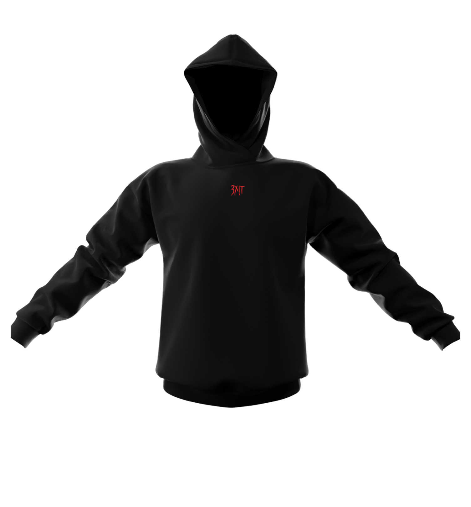 3d render Black Hoodie exit front_.png