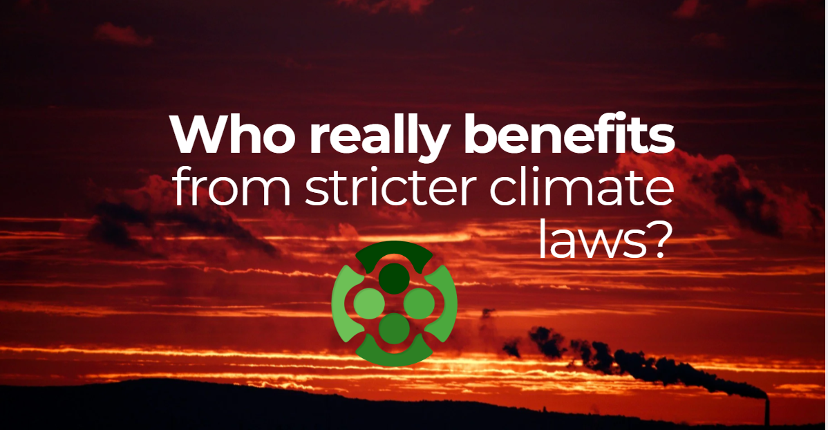       
  
     Who really benefits  from stricter climate laws?  In today's society, the race for green infrastructure, green practices, and a greener mentality is higher than ever, with the push for resilient cities by 2030 and the decarbonisation o